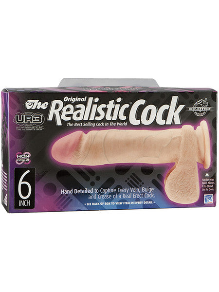 Ultra Realistic Cock 6 in. UR3