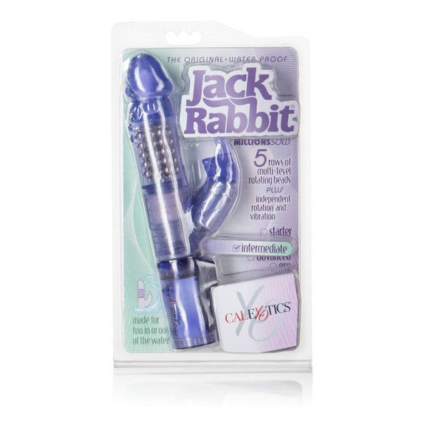 Waterproof Jack Rabbit Purple (5 Row Beads)