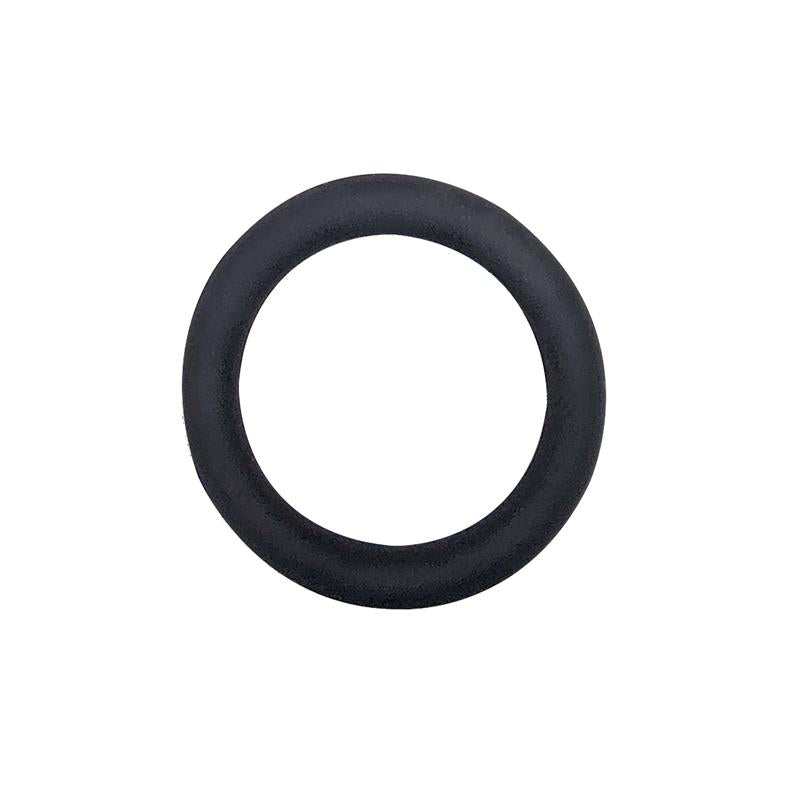 Slim Donut - Silicone Cock Ring diam 50 mm. - Black