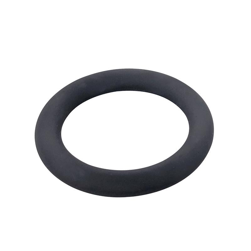 Slim Donut - Silicone Cock Ring diam 50 mm. - Black
