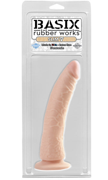 Basix Slim Dong 7in. Flesh