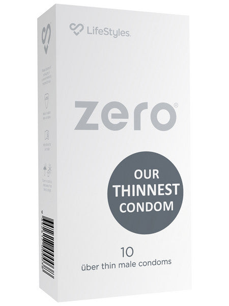 LifeStyles Healthcare Zero Uber Thin 10s Condoms
