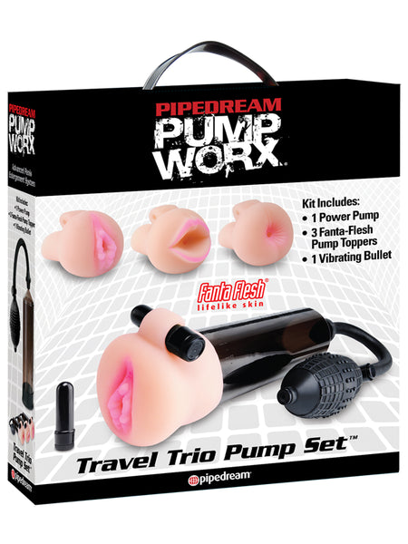 PW Travel Trio Pump Set