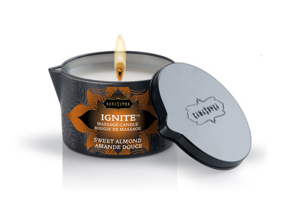 Kama Sutra IGNITE Massage Candle Mediterranean Almond