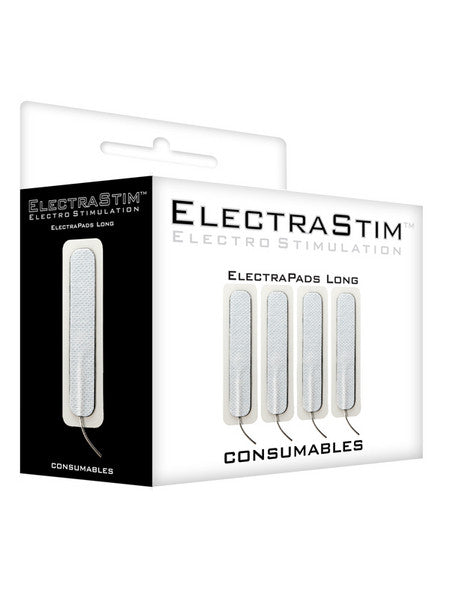 Electrastim 4 X Long Self Adhesive  Pads 1.5cm X 7.5cm