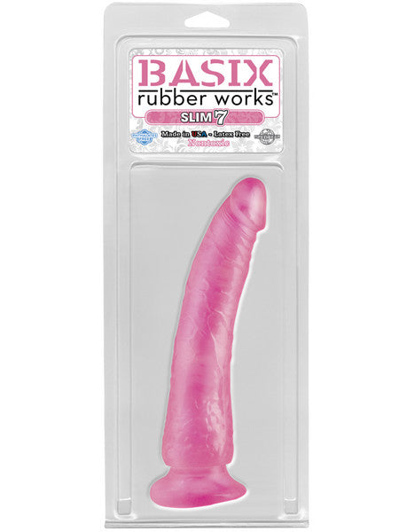 Basix Slim Dong 7in. Pink
