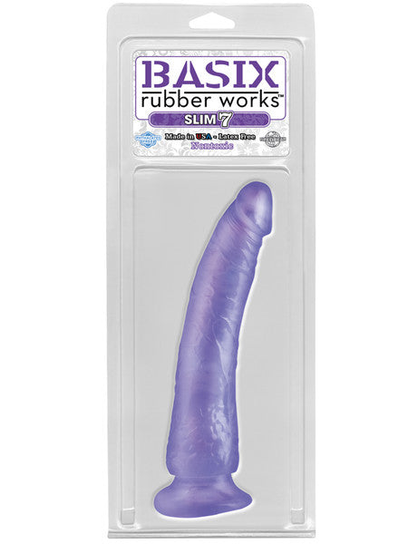 Basix Slim Dong 7in. Purple