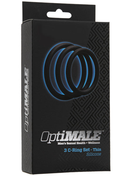 OptiMALE 3 C Ring Set Thin Black