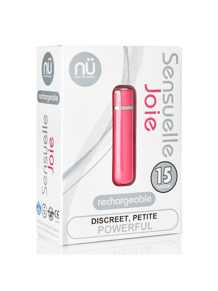 NU Sensuelle Joie 15 Function Bullet Pink