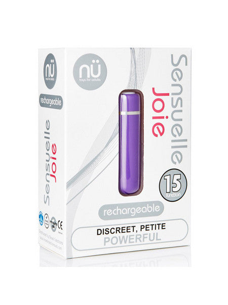 NU Sensuelle Joie 15 Function Bullet Purple