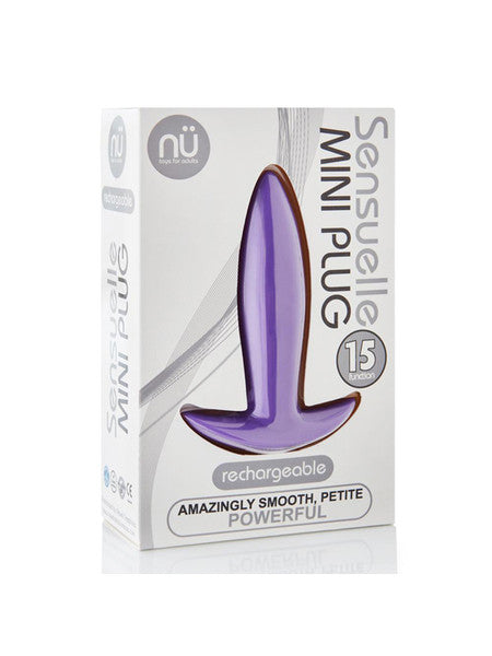 NU Sensuelle Mini Plug 15 Function Purple