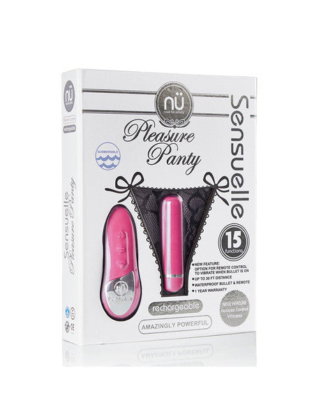 NU Sensuelle Pleasure Panty Pink