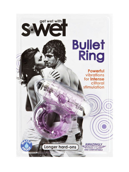 NU Sensuelle S-Wet Bullet Ring Purple