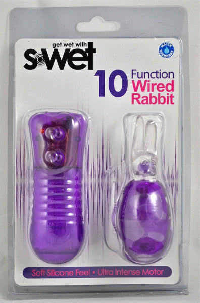 NU Sensuelle S-Wet Wired Rabbit Purple