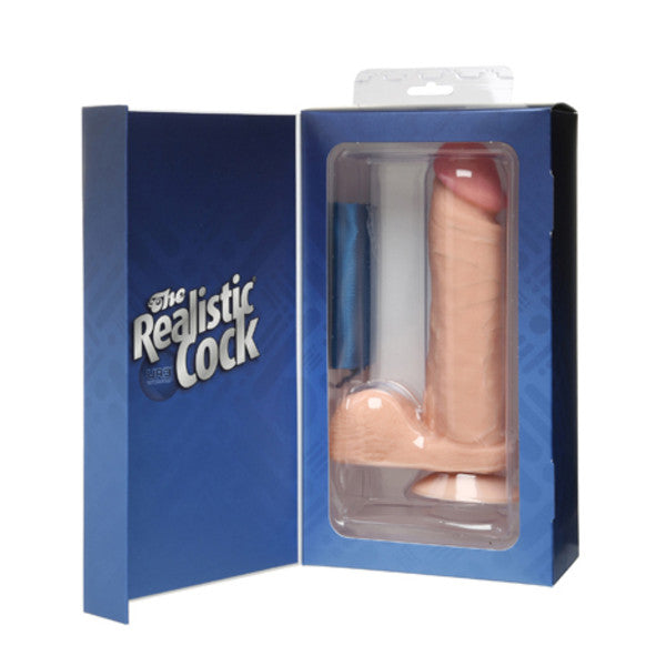 The Realistic Cock - UR3 - 8 Inch White