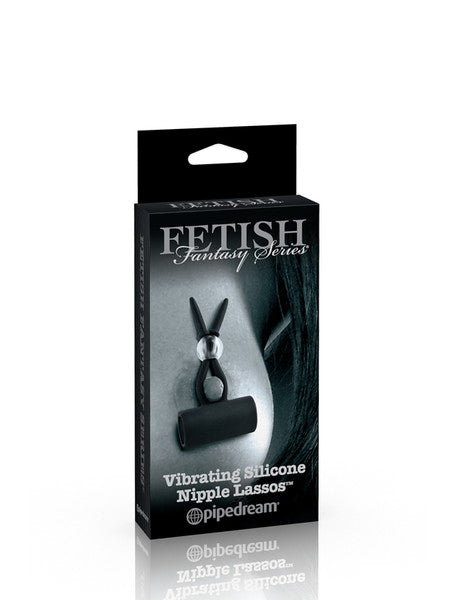 Fetish Fantasy Limited Edition Vibrating Silicone Nipple Lassos