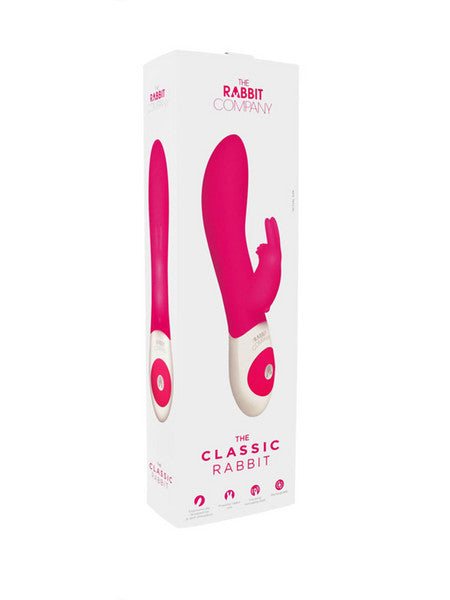 The Classic Rabbit USB Rechargeable Hot Pink