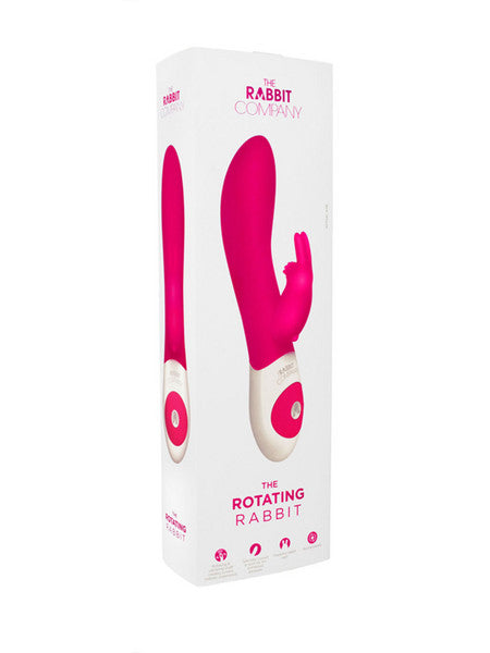 The Rotating Rabbit USB Rechargeable Hot Pink