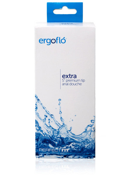 ergoflo extra premium tip anal douche Black