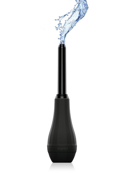 ergoflo extra premium tip anal douche Black