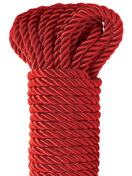 Fetish Fantasy Series Deluxe Silk Rope - Red