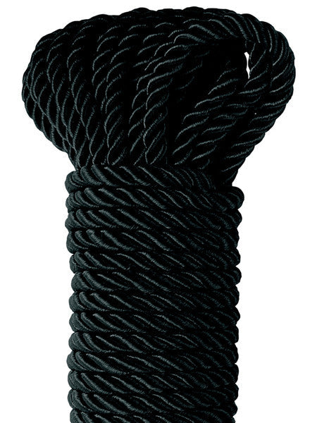 Fetish Fantasy Series Deluxe Silk Rope - Black