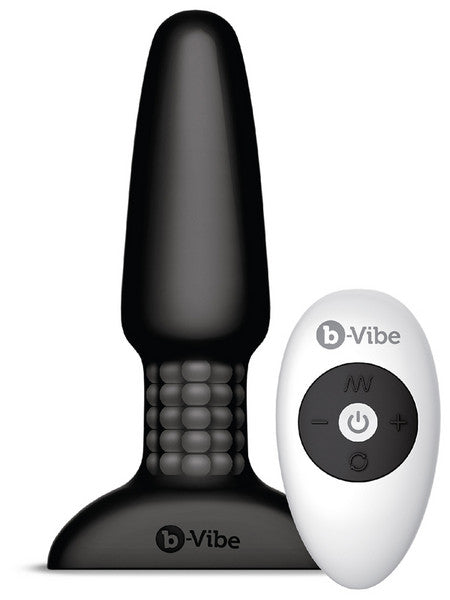 b-Vibe USB Rechargeable Rimming Plug Black