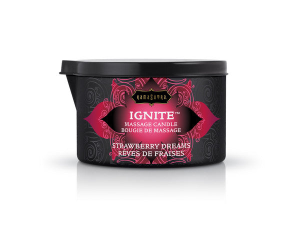 Kama Sutra IGNITE Massage Candle Strawberry Dreams