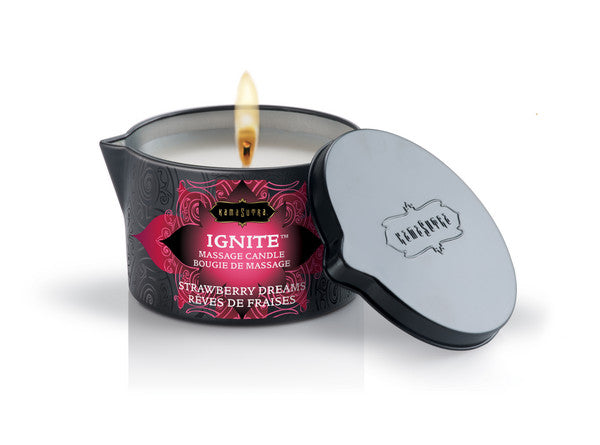 Kama Sutra IGNITE Massage Candle Strawberry Dreams