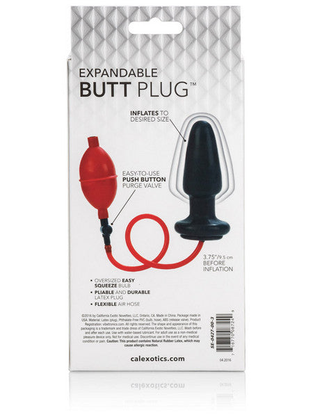 Expandable Butt Plug