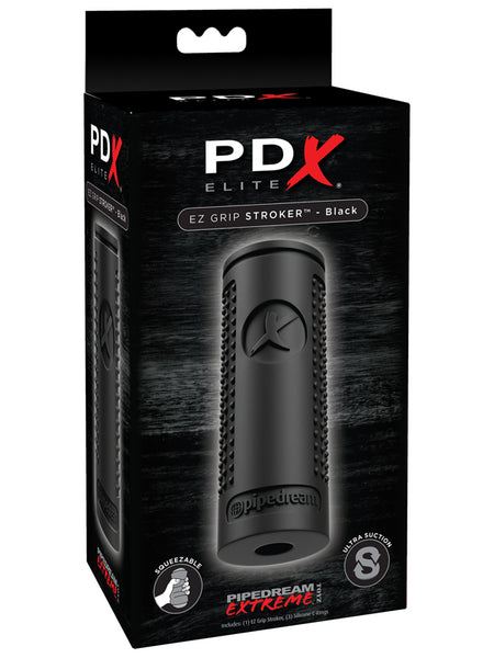 PDX ELITE EZ Grip Stroker Black