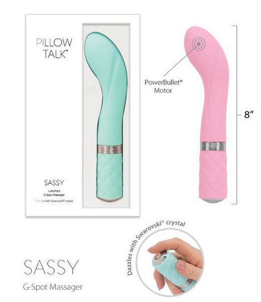 Pillow Talk Sassy G Spot Teal