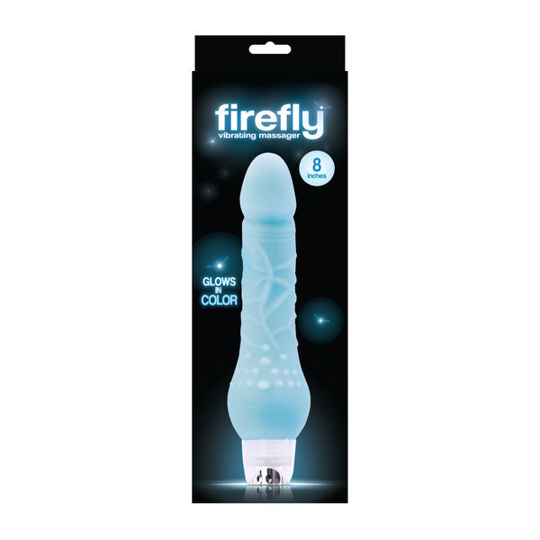 Firefly 8 in. Vibrating Massager Blue