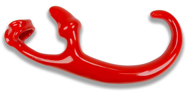 Alien Tail Buttplug and Cocksling Red