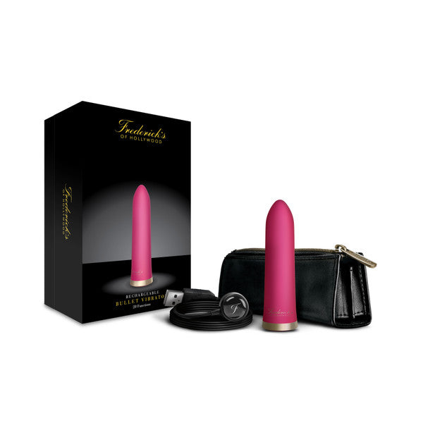 Fredericks Of Hollywood Rechargeable Bullet Vibrator Pink