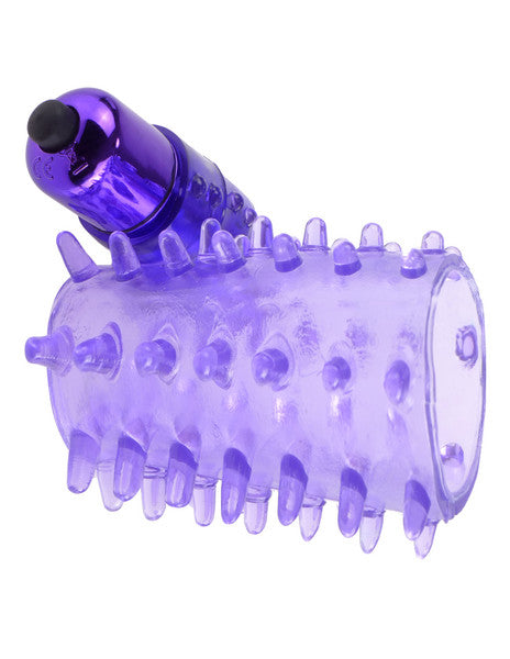 Fantasy C-Ringz Vibrating Super Sleeve Purple