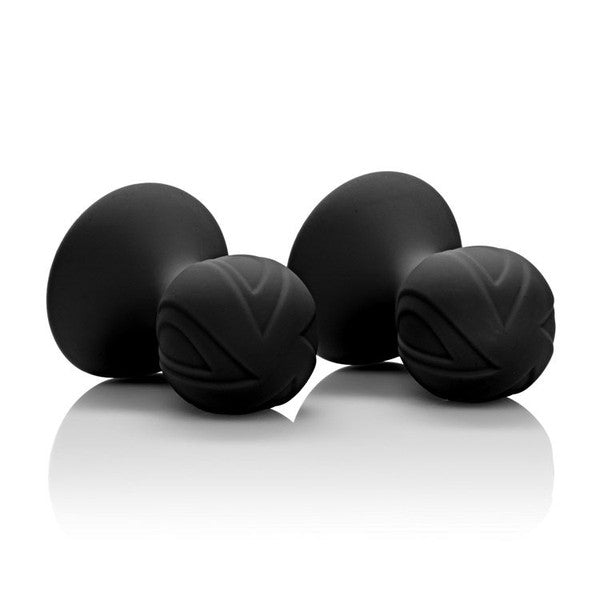 Nipple Play Silicone Pro Nipple Suckers - Black