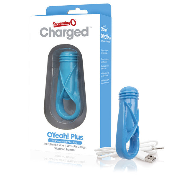 Charged Oyeah! Plus Ring - Single Blue