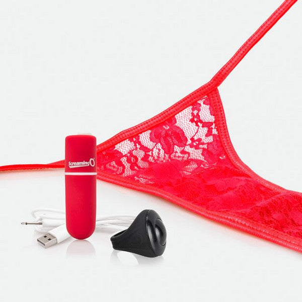 My Secret Charged Remote Control Panty Vibe Single Red