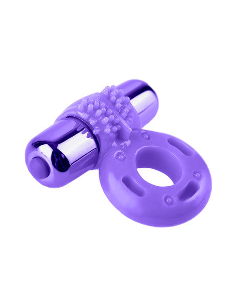 Neon Vibrating Couples Kit - Purple