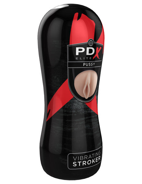 PDX ELITE Vibrating Stroker Pussy