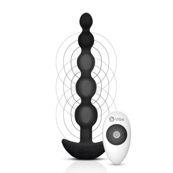 b-Vibe Cinco Rechargeable Remote Control Anal Beads