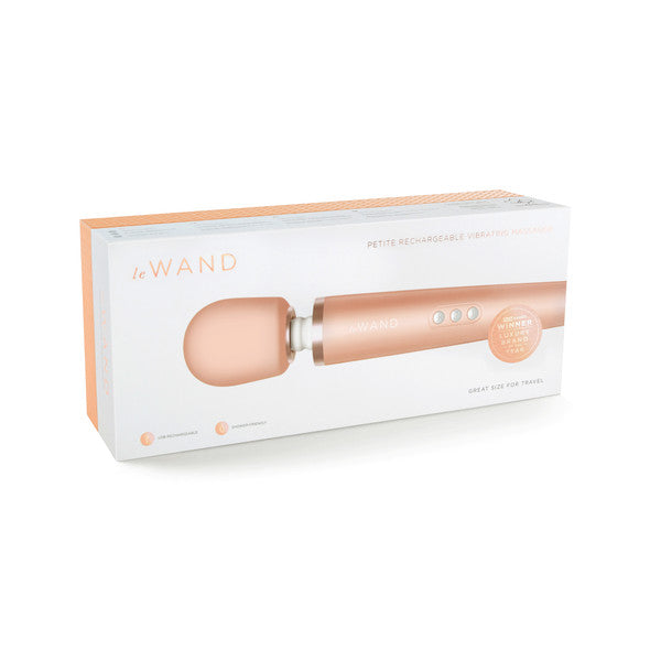 Le Wand Petite Rechargeable Massager Rose Gold