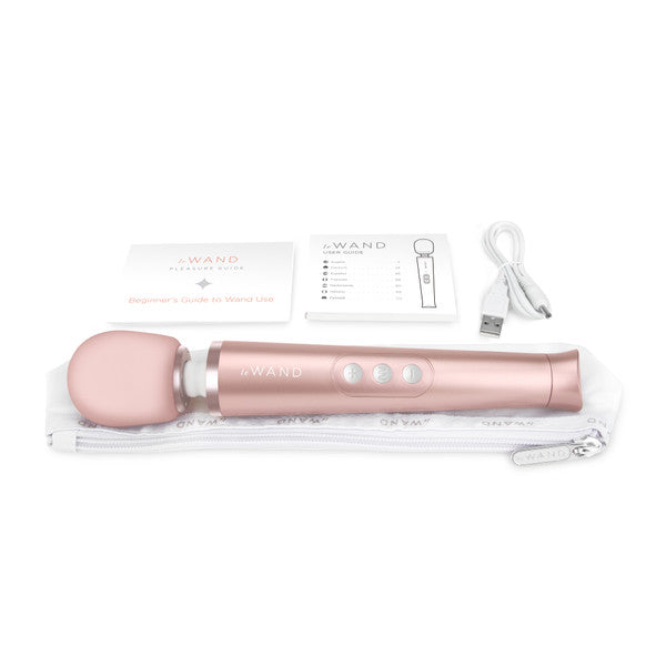 Le Wand Petite Rechargeable Massager Rose Gold