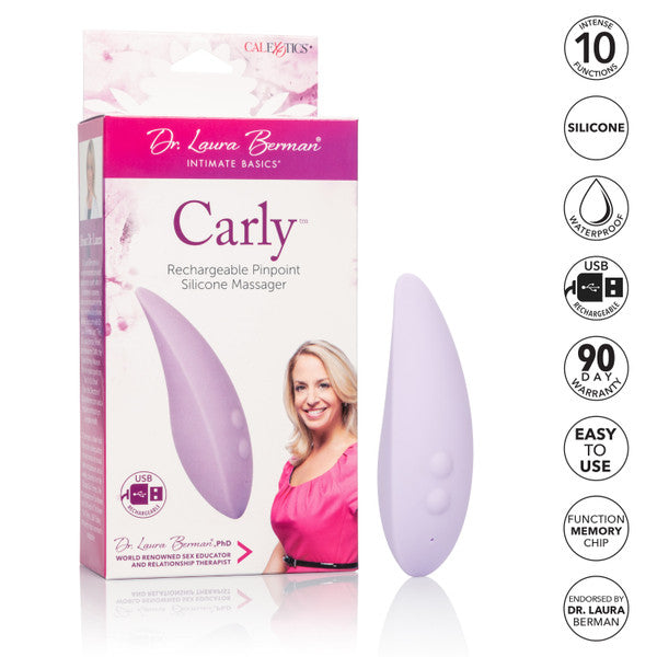 Dr. Laura Berman Carly Rechargeable Pinpoint Silicone Massager