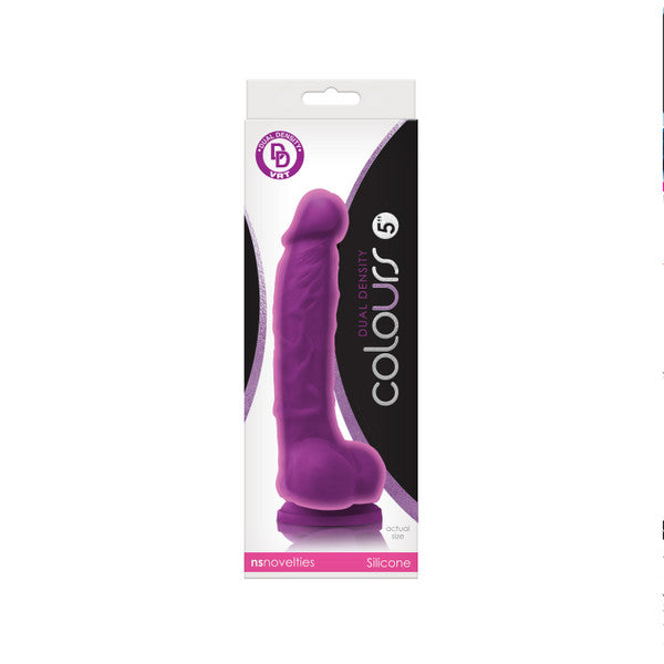 Colours Dual Density 5 in. Purple