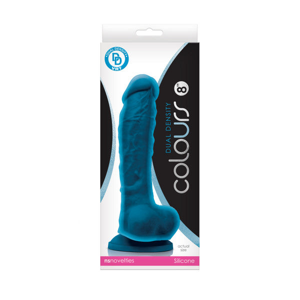 Colours Dual Density 8 in. Blue