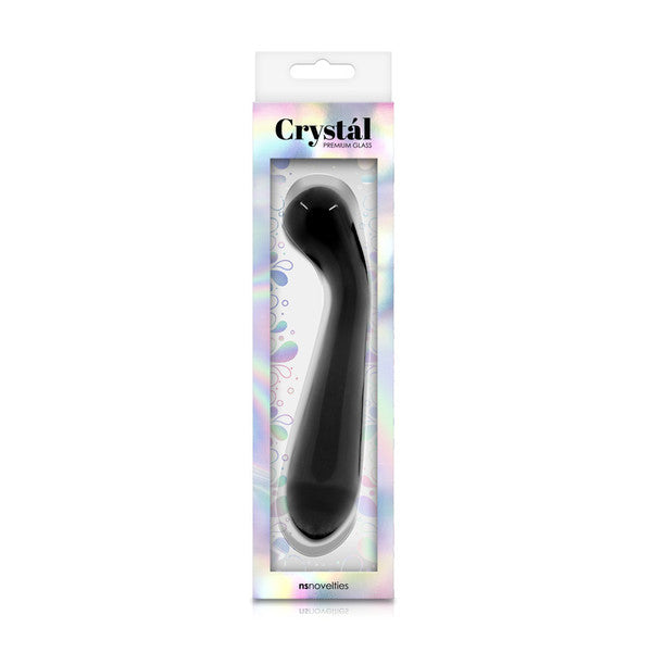 Crystal G Spot Wand  Charcoal