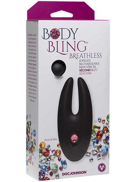 Body Bling Breathless Mini Vibe in Second Skin Pink