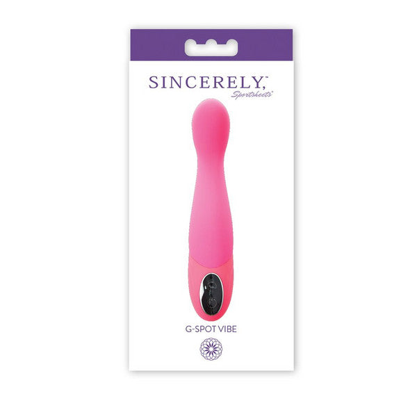 Sincerely G-Spot Vibe-Pink